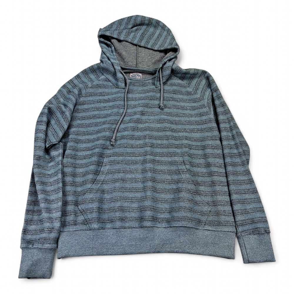 Black Jack Women's Striped Pullover Hoodie Size M